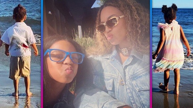Beyonce Shares Rare Photos With Her Kids Blue Ivy, Rumi and Sir