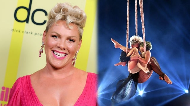 Pink's Daughter Willow Joins Her for Aerial Stunt at 2021 Billboard Awards