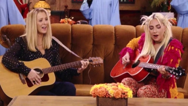 'Friends’ Reunion: Watch Lady Gaga Perform 'Smelly Cat' With Lisa Kudrow and More Celeb Cameos!