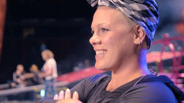 Pink Reveals the Secret of Being a Boss in 'P!NK: All I Know So Far' (Exclusive Clip)
