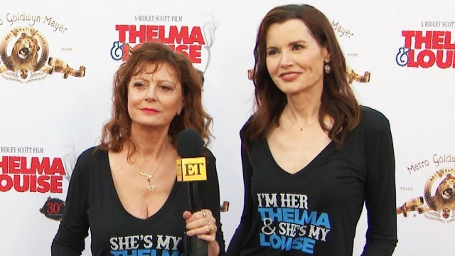 'Thelma & Louise' Stars Geena Davis and Susan Sarandon Reunite for 30th Anniversary of Their Film
