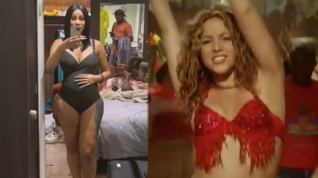 Cardi B Sings Shakira’s ‘Hips Don’t Lie’ as She Discusses Her Pregnancy Body