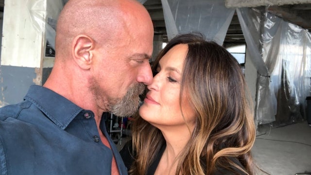 Christopher Meloni and Mariska Hargitay Tease ‘SVU’ Fans With Steamy Behind-the-Scenes Kiss