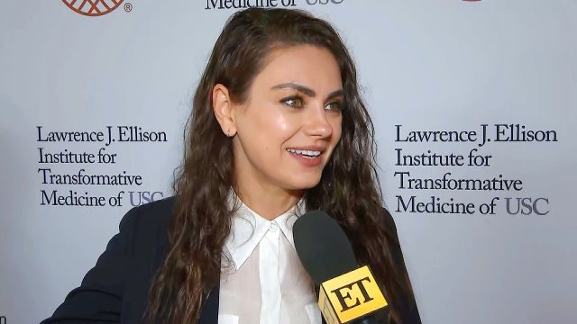 Mila Kunis Says She and Ashton Kutcher Try to ‘Lead By Example’ for Kids (Exclusive)
