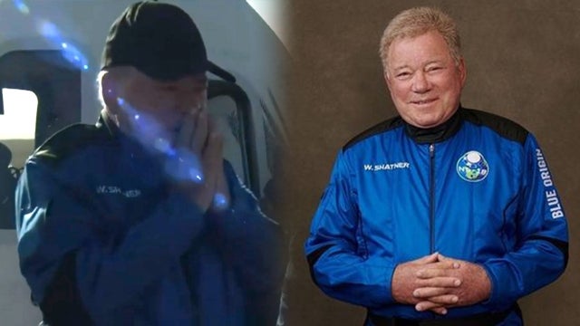 William Shatner Gets Emotional After Blue Origin Space Flight