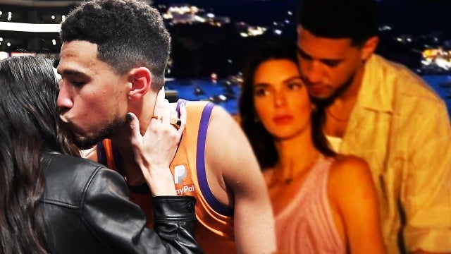 Kendall Jenner Kisses Devin Booker Courtside in Rare Display of PDA