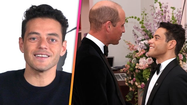 Rami Malek Talks Night With Royal Family at ‘Bond’ Premiere