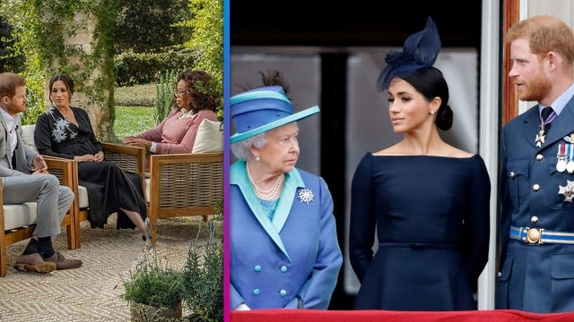 Queen 'Appalled, Shocked' Over Prince Harry and Meghan Markle's Oprah Interview, Biographer Claims
