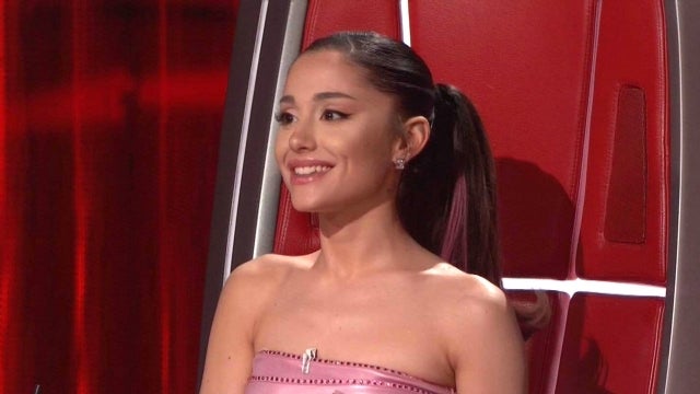 Watch Ariana Grande Have Multiple Giggle Fits on ‘The Voice’