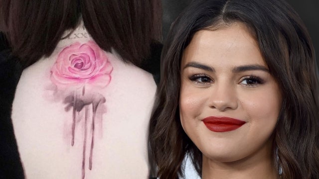 Selena Gomez's Striking Back Tattoo REVEALED!