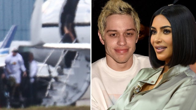 Kim Kardashian and Pete Davidson Spotted Leaving for Vacation Together