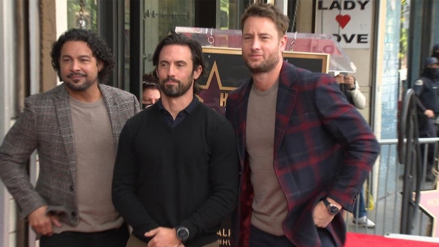Milo Ventimiglia Celebrates Walk of Fame Honor With 'This Is Us' Cast (Exclusive)
