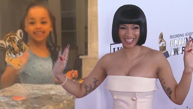 Cardi B's Daughter Kulture Is a Cute Little Food Influencer