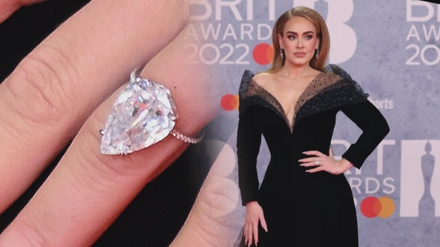 Adele Sets Off Engagement Rumors After Rocking Massive Ring at the BRIT Awards 