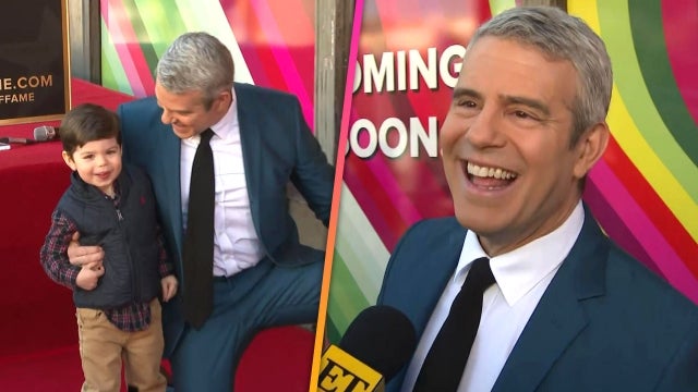 Andy Cohen Reacts to Son Stealing the Show at Walk of Fame Ceremony
