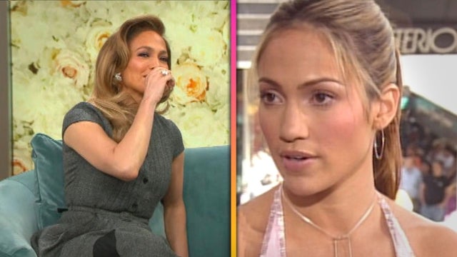 Jennifer Lopez Can't Stop Giggling Watching Back Old 'TRL' Interview 