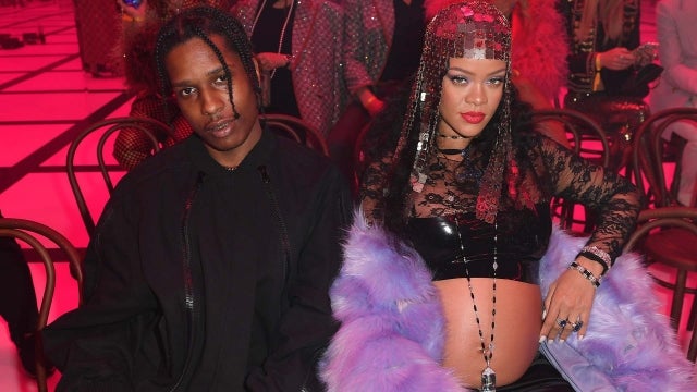 Rihanna Bares Baby Bump at Gucci Show With A$AP Rocky