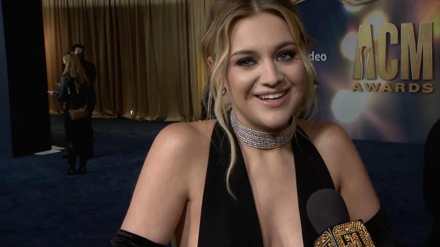 ACMs: Kelsea Ballerini Goes 'Sleeker Than I'm Used to' With Ultra-Glam Red Carpet Look (Exclusive)
