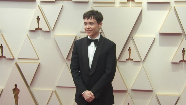 Elliot Page Steps Out in Dapper Look at 2022 Oscars (Fashion Cam)