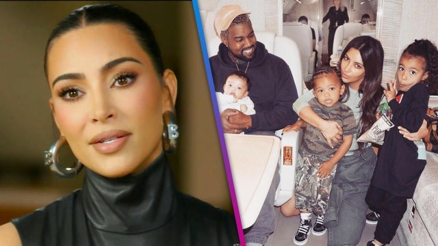 Kim Kardashian Says Her Two Eldest Kids Are Aware of Kanye West Drama 
