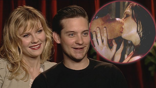 Tobey Maguire and Kirsten Dunst Detail Not So Magical Upside Down 'Spiderman' Kiss (Flashback)