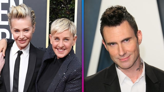 Ellen DeGeneres Says Adam Levine Is the Reason She and Portia De Rossi Are Together