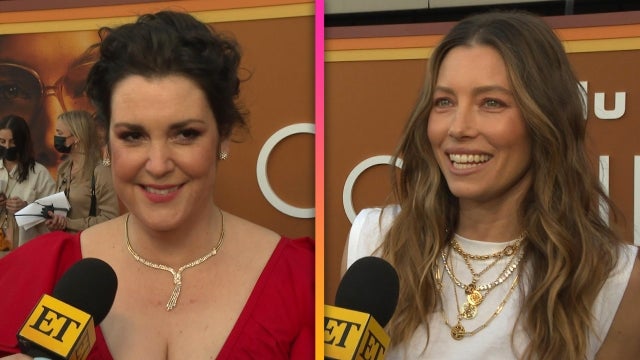 Jessica Biel and Melanie Lynskey Reflect on Motherhood at 'Candy' Premiere (Exclusive)