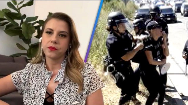 Jodie Sweetin Reacts to LAPD Pushing Her Down While Protesting for Abortion Rights (Exclusive)
