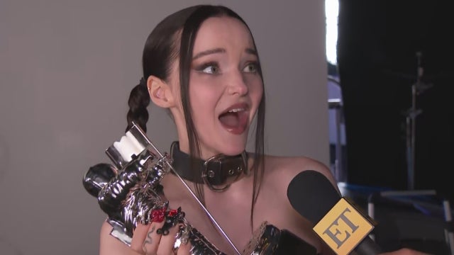 VMAs: Dove Cameron Gets Emotional After Best New Artist Win (Exclusive) 
