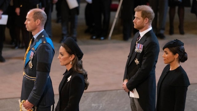 Queen Elizabeth's Funeral: Princes William and Harry, Kate Middleton and Meghan Markle Arrive