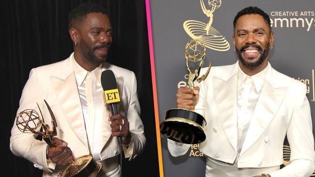 Colman Domingo REACTS to Emmy WIN! (Exclusive)