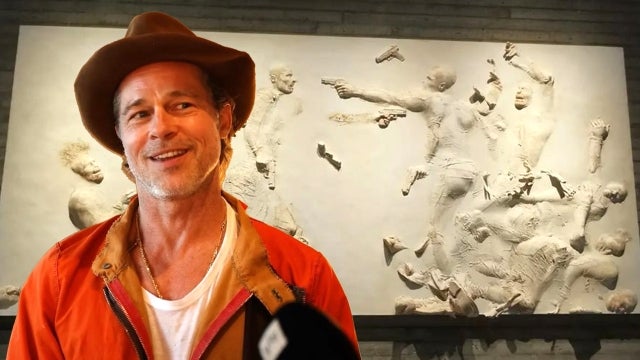 Brad Pitt Unveils Surprise ‘Self Reflective’ Art Exhibit