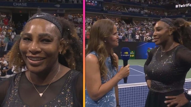 Serena Williams Playfully Shades Reporter at U.S. Open