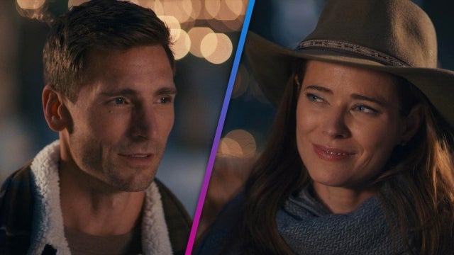 Hallmark's 'A Maple Valley Christmas': Peyton List and Andrew Walker Have a Flirtmance (Exclusive) 