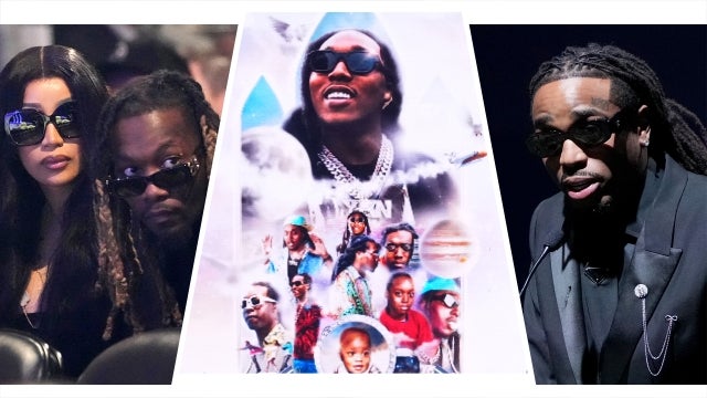 Cardi B, Offset and Quavo Pay Tribute to Takeoff 