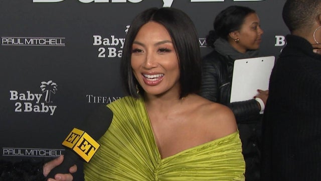 Jeannie Mai Gives Motherhood Update and Dishes on Getting Glammed Up for Baby2Baby Carpet  