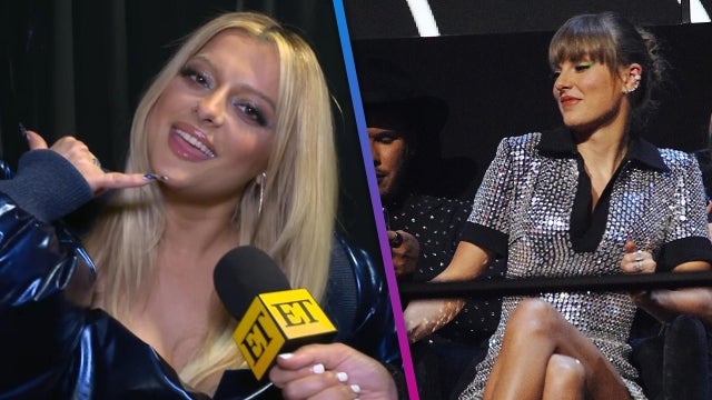 Bebe Rexha Reacts to Taylor Swift Dancing During Her Performance at the MTV EMAs (Exclusive) 