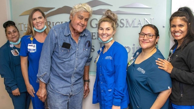 Jay Leno Seen for First Time Since Suffering 3rd-Degree Burns