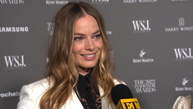 Margot Robbie Reacts to 'Barbie' Movie Costumes Already Being a Thing (Exclusive)