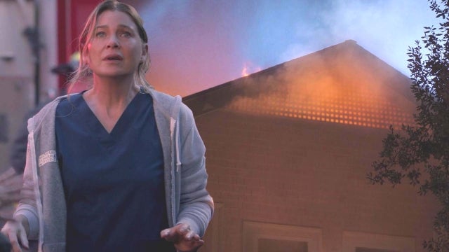'Grey's Anatomy': Meredith's House Goes Up in Flames in Heartbreaking Fall Finale
