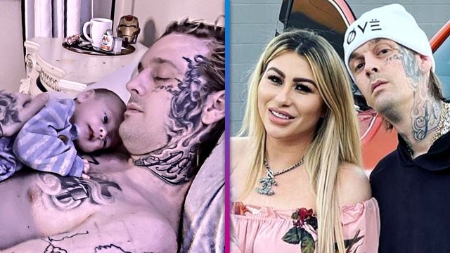 Aaron Carter's Ex-Fiancée Melanie Martin Shares Rare Pics of Late Singer With His Son