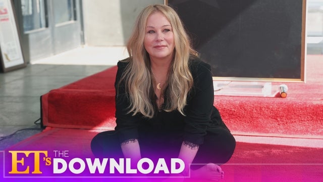Christina Applegate Receives Star on The Hollywood Walk of Fame | ET’s The Download     