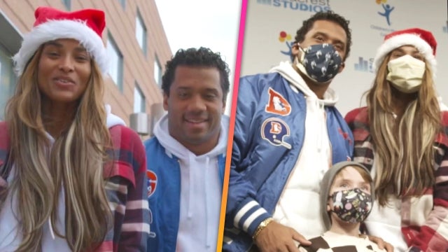 Ciara and Russell Wilson Bring Christmas Cheer to Sick Kids