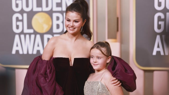 Selena Gomez and Sister Gracie Dazzle in Designer Looks at Golden Globes 2023 