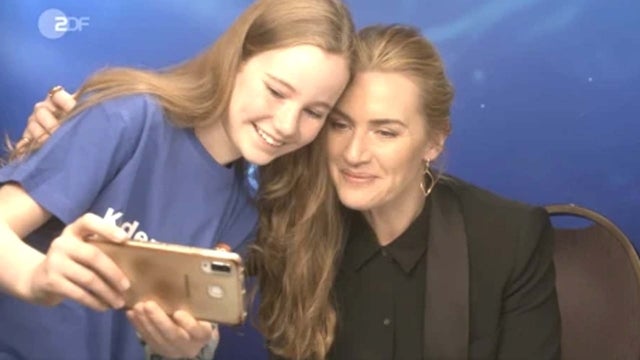 Kate Winslet Comforts Young Journalist During 'Avatar 2' Interview