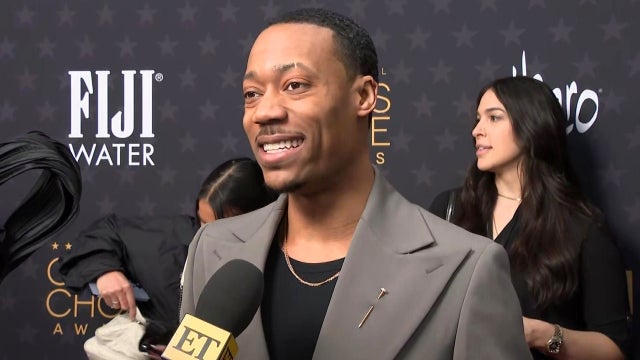 Tyler James Williams Shares Heart-to-Heart Moment With Eddie Murphy After Golden Globes Win (Exclusive) 