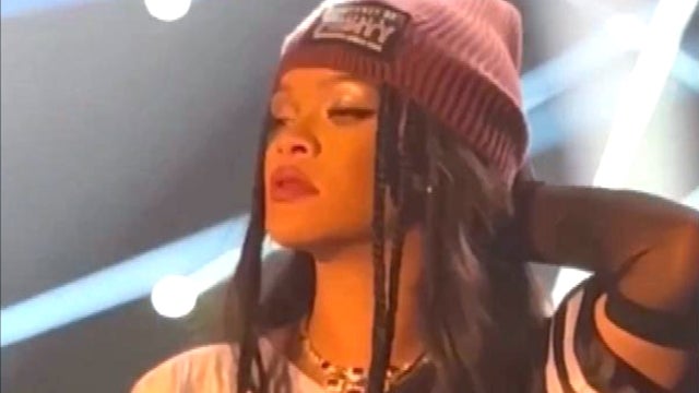 Rihanna Starts Rehearsals for Super Bowl Halftime Show Performance