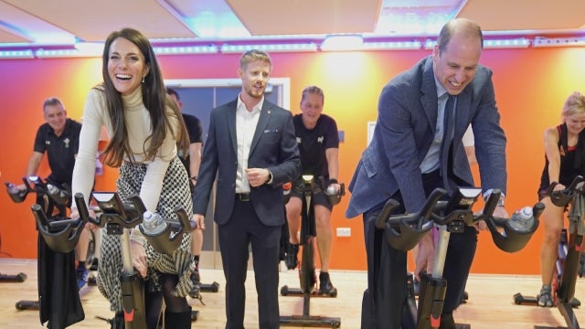 Prince William Tears His Pants Taking Spin Class With Kate Middleton 