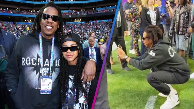 JAY-Z and Blue Ivy's Cutest Father-Daughter Moments During Super Bowl