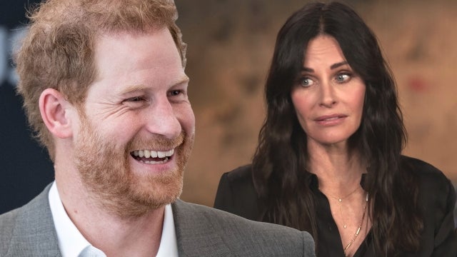 Courteney Cox Reacts to Prince Harry Claiming He Did Mushrooms at Her House
